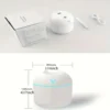 USB Oplaadbare Luchtbevochtiger met Nachtlampje Aroma Diffuser - Image 4