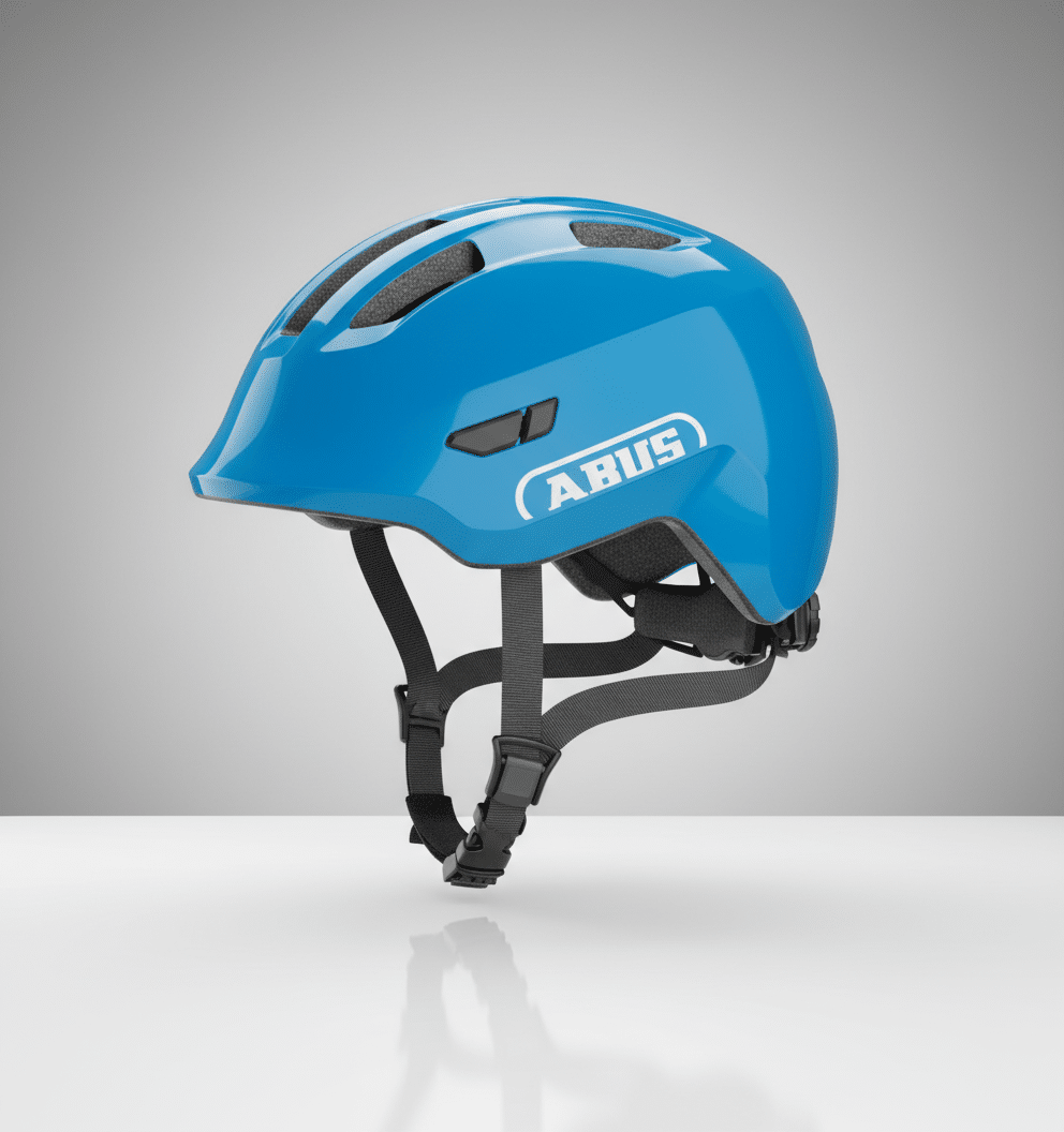 Abus Smiley 3.0-Fietshelm-Kinderen Shiny Blue S (45-50 cm)