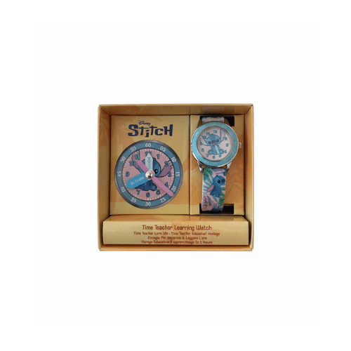 Kinderhorloge Stitch time teacher voor leren klokkijken