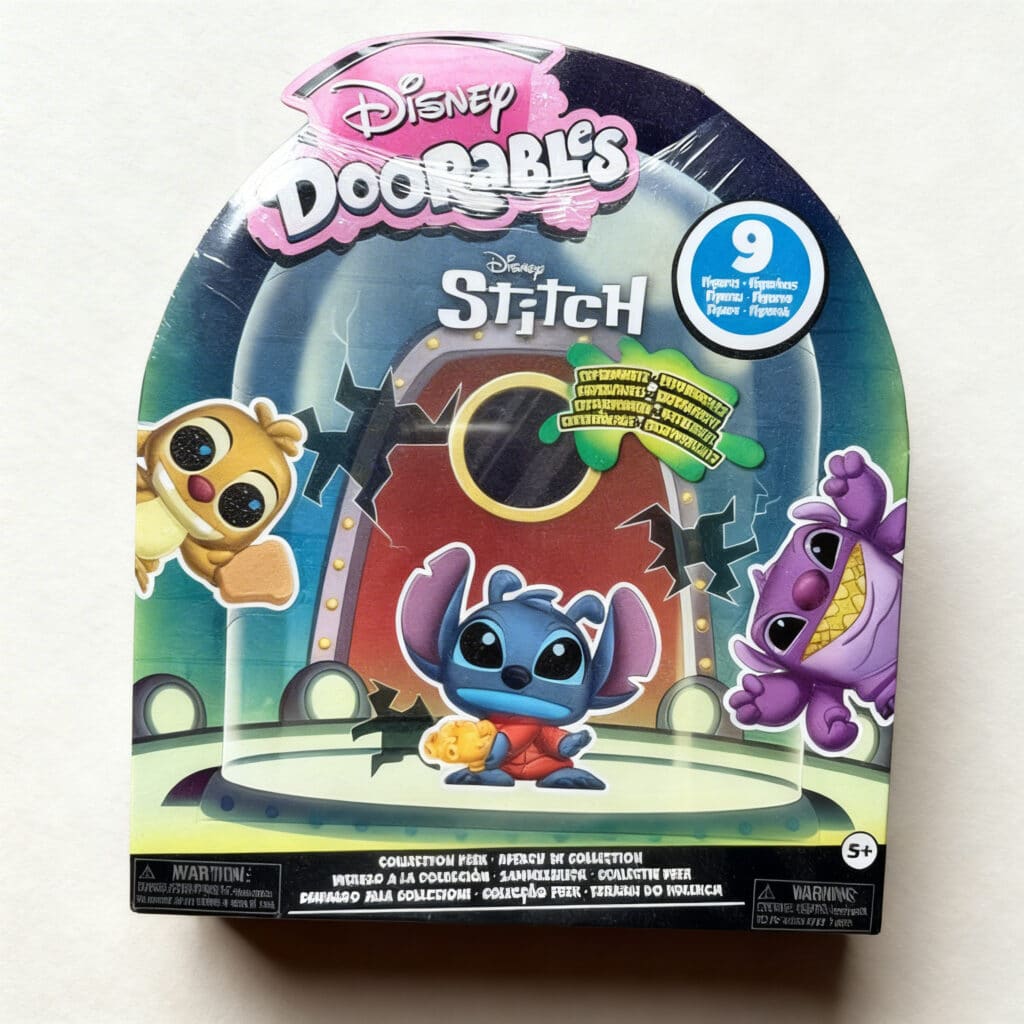 Disney Doorables Stitch Experiments Collection Peek set met 9 mini figuren